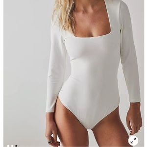 Free People Truth or Square Duo Bodysuit